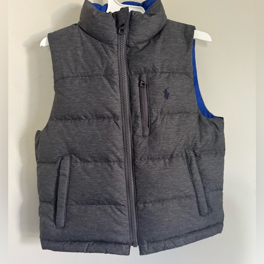 Polo Reversible Puffer Vest for Toddler Boy
